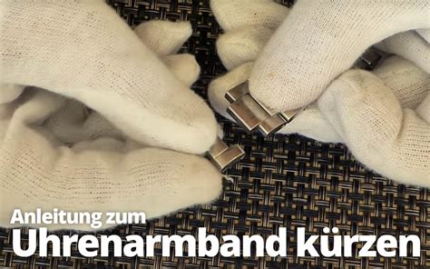 Uhrenarmband kürzen – so geht’s! .